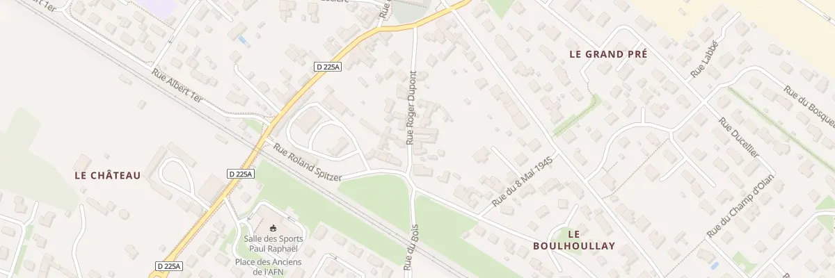Plan du 13 Rue Roger Dupont à Frénouville