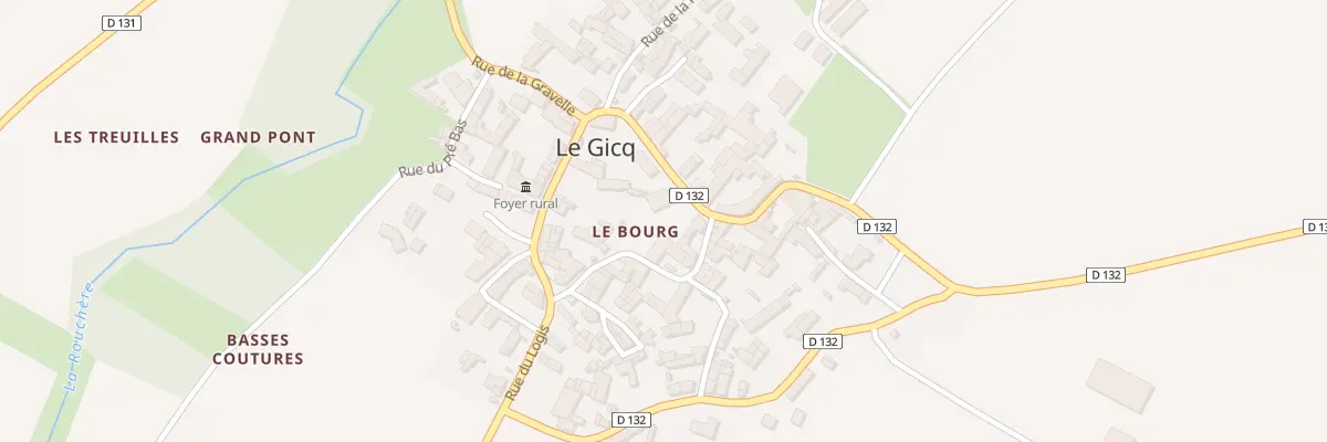 Plan du 4 Rue de la Chalende au Gicq