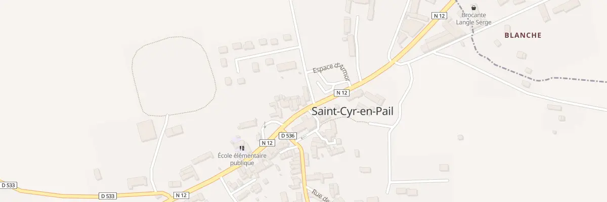 Plan du 10 Rue d’Armorique à Saint-Cyr-en-Pail