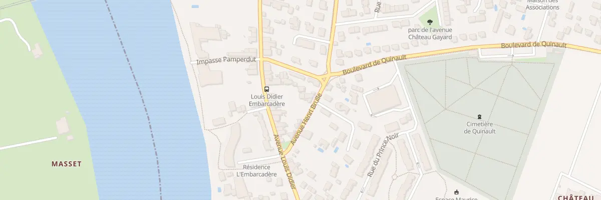 Plan du 47 Av Louis Didier à Libourne