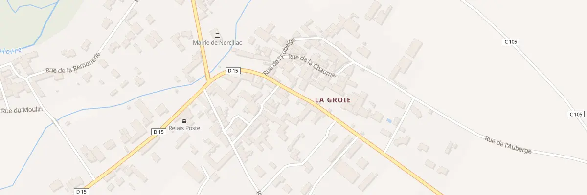 Plan du 122 Rue de Jarnac à Nercillac