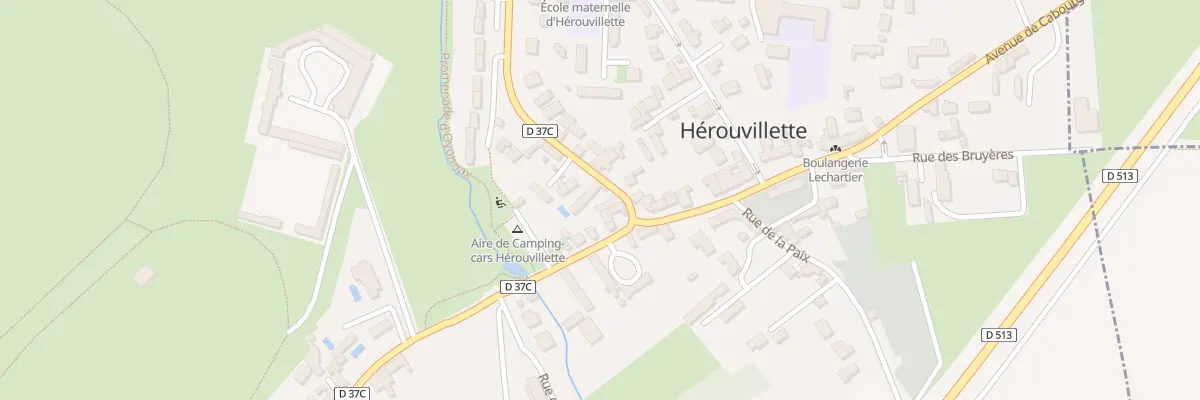 Plan du 1 Rue de Verdun à Hérouvillette