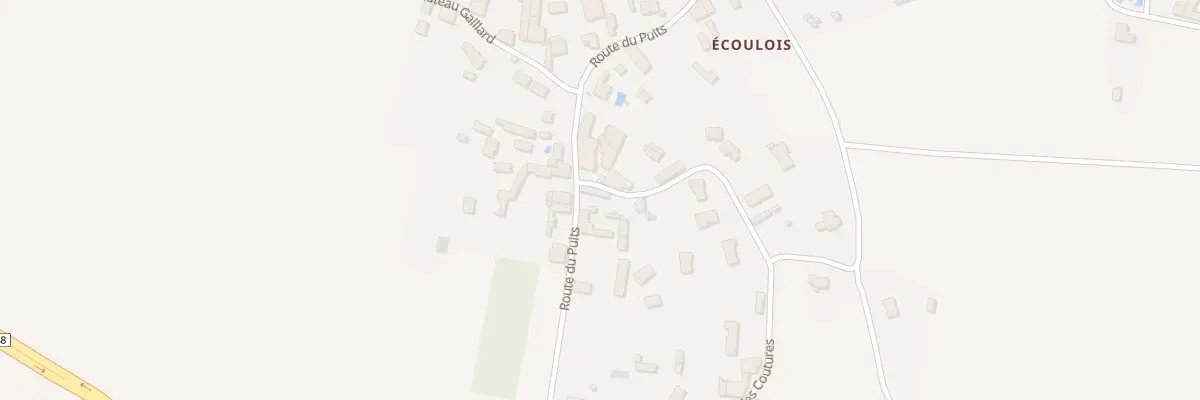 Plan du 36 Rte du Puits Thorigne à Aigondigné