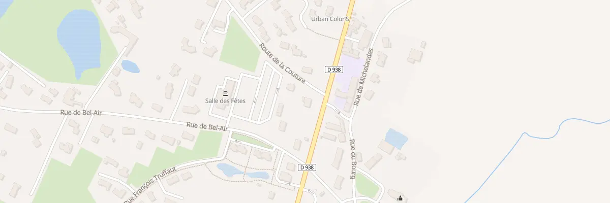 Plan du 21 Rte de Thouars à Viennay