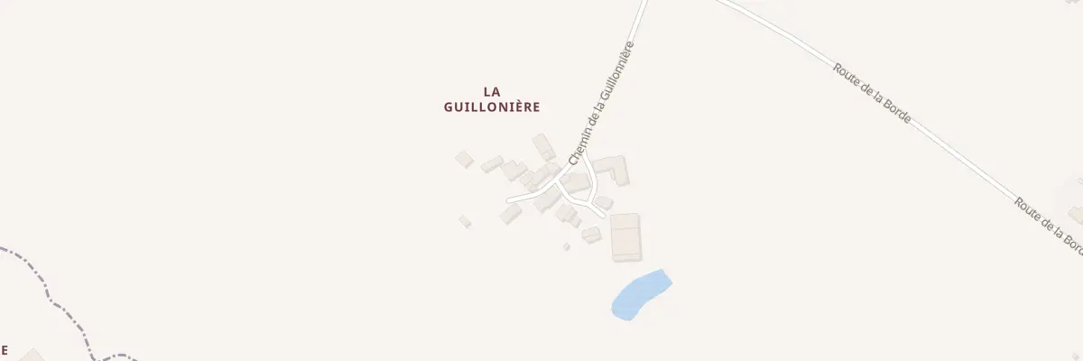 Plan du 5087 La Guillonniere à Beaulieu-sous-Parthenay