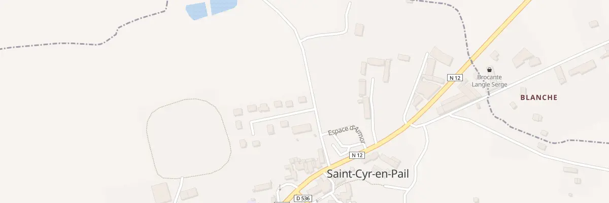 Plan du 1 Cite Bellevue à Saint-Cyr-en-Pail