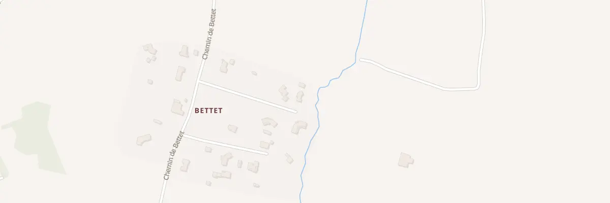 Plan du 6 Bettet à Génissac