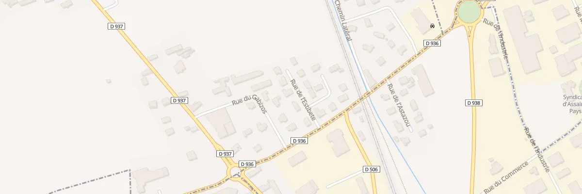 Plan du 5 Rue de l’Estibete à Mirepeix