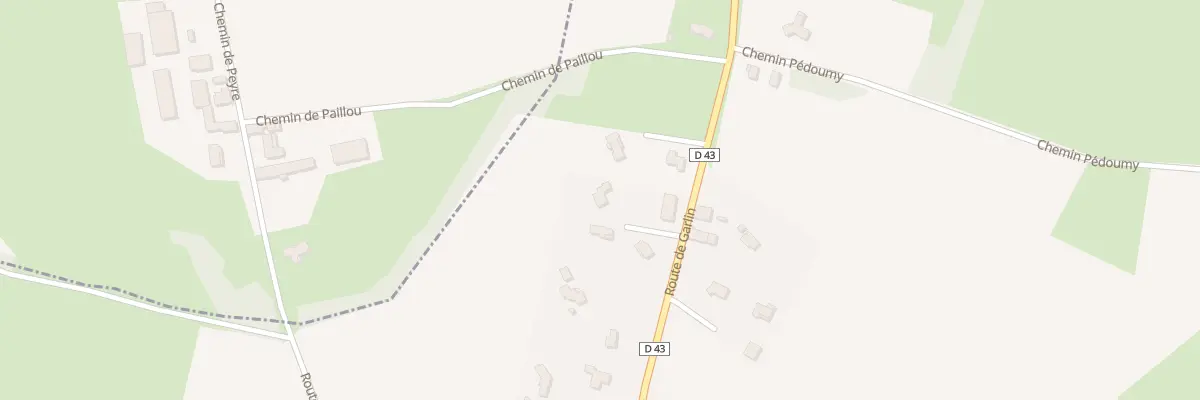 Plan du 21 Rte de Garlin à Saint-Jammes