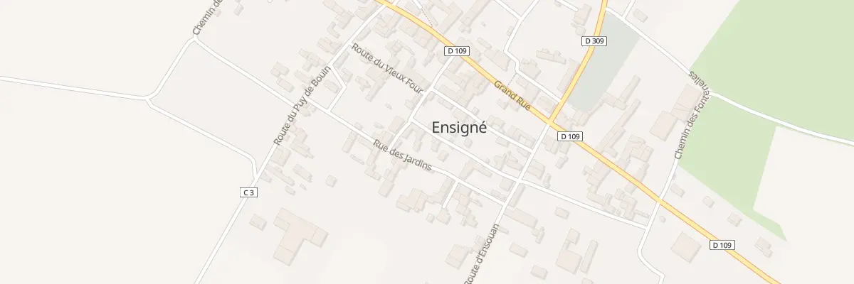 Plan du 4 Rue des Lierres à Ensigné