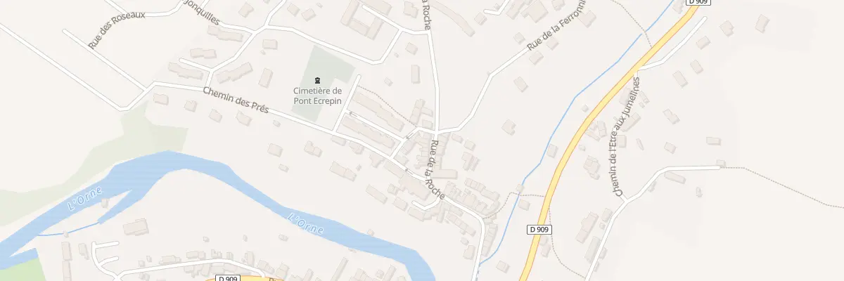 Plan du 29 Rue de la Roche à Putanges-le-Lac