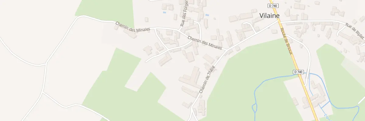 Plan du 1 Rue du Paradis Vilaine à Périgné