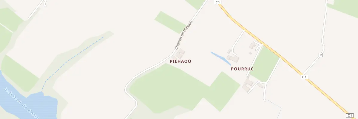 Plan du 189 Che de Pillaou à Arthez-d’Armagnac