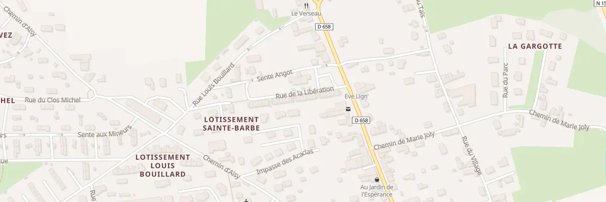 Plan du 11 Rue de la Libération à Potigny