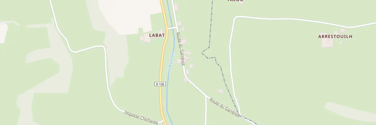 Plan du 7 Rte du Garrénot à Arthez-d’Asson