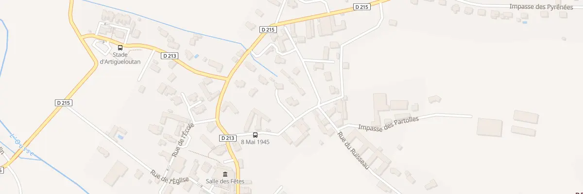 Plan du 5 Rue du 8 Mai 1945 à Artigueloutan
