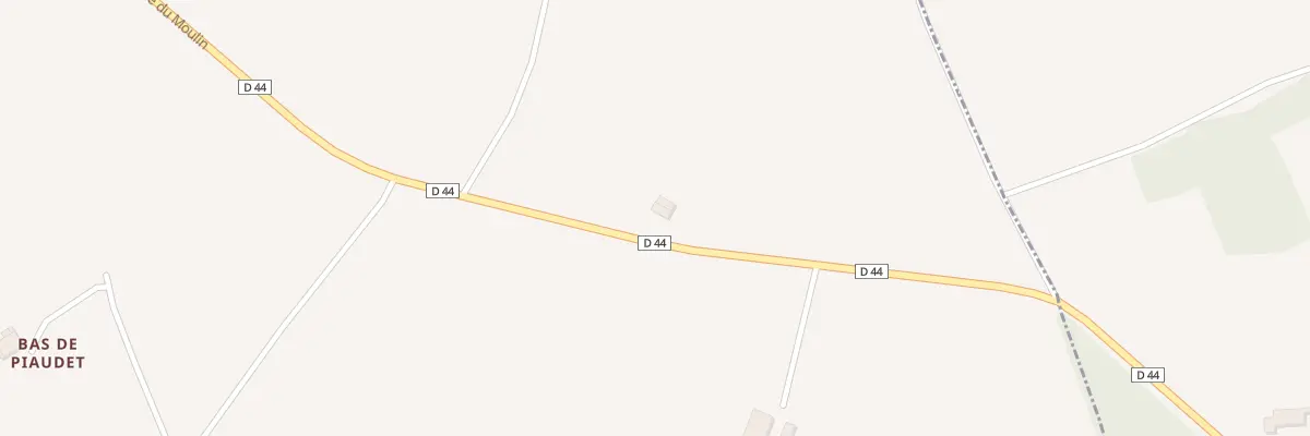 Plan du 1 Vge chez Tiffon à Verrières