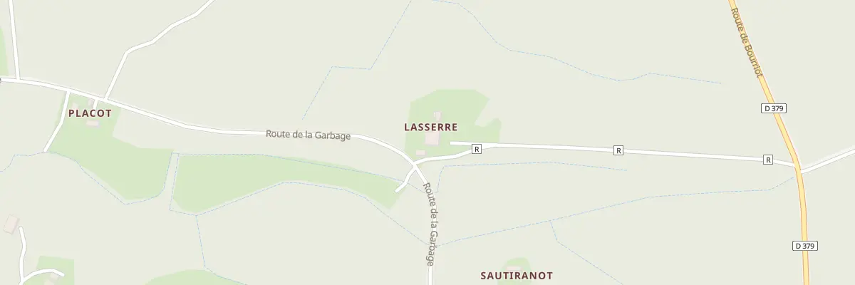 Plan du 85 Pouy Garbari à Saint-Gor
