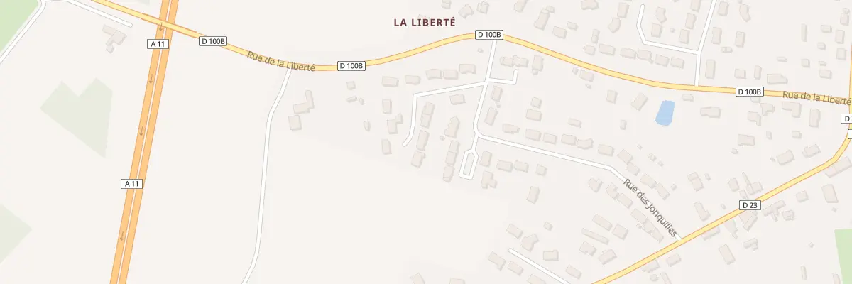 Plan du 5 All des Primevères à La Chapelle-d’Aligné