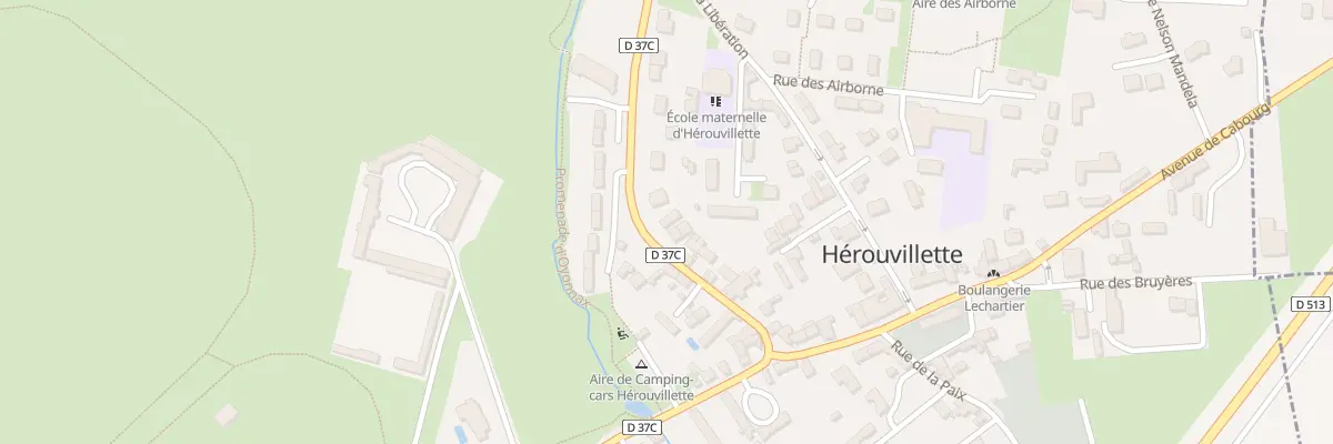 Plan du 16 Rue de Verdun à Hérouvillette