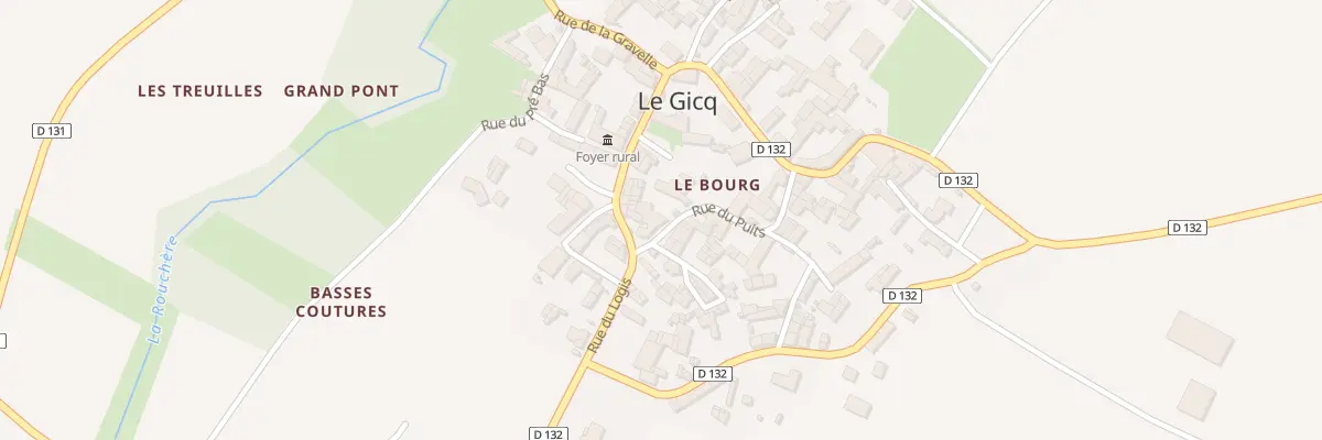 Plan du 9 Rue du Logis au Gicq