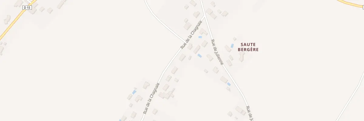 Plan du 137 Rue de la Chagnaie à Nercillac