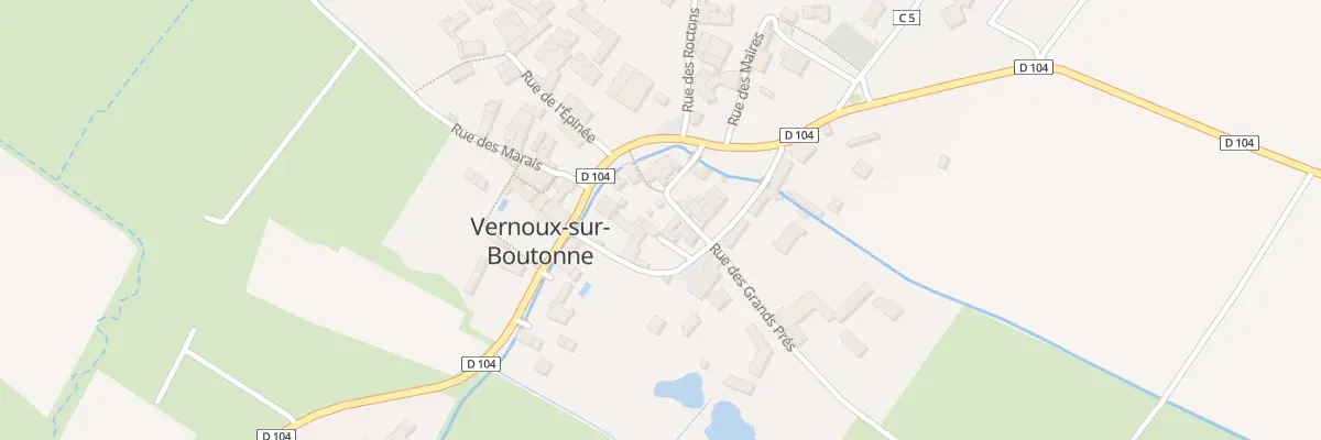 Plan du 8 Rue de l’Abreuvoir à Vernoux-sur-Boutonne