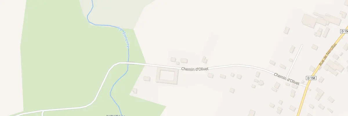 Plan du 44 Chem d’Olivet à Réparsac