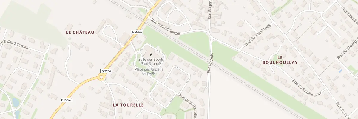 Plan du 7 Rue Chemin aux Boeufs à Frénouville