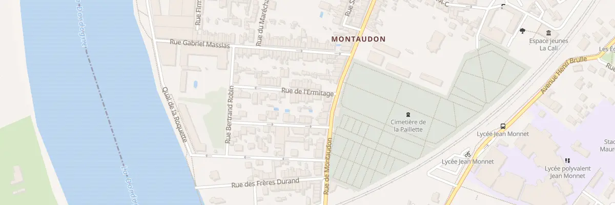 Plan du 26 Rue de l’Ermitage à Libourne