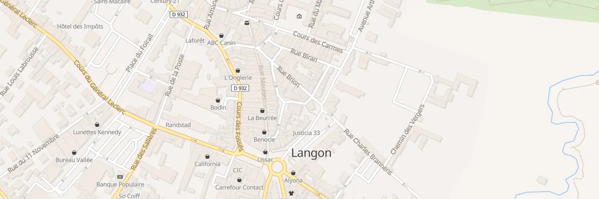 Plan du 19 Rue Louis Beaulieu à Langon