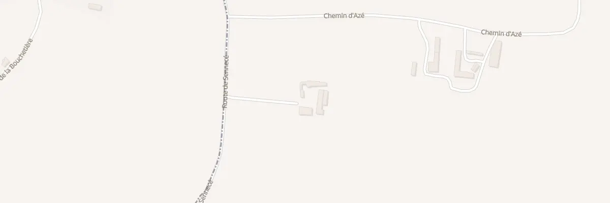 Plan du 283 Rte de Sennecé aux Bois d’Anjou