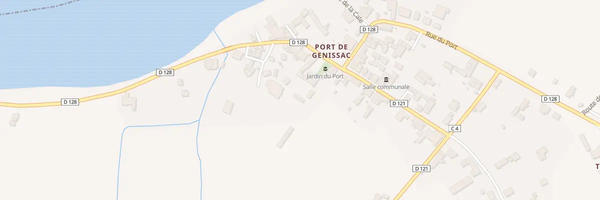 Plan du 317 Le Port à Génissac