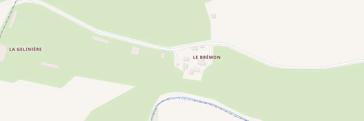 Plan du 5081 Le Bremon à Fontenay-sur-Vègre