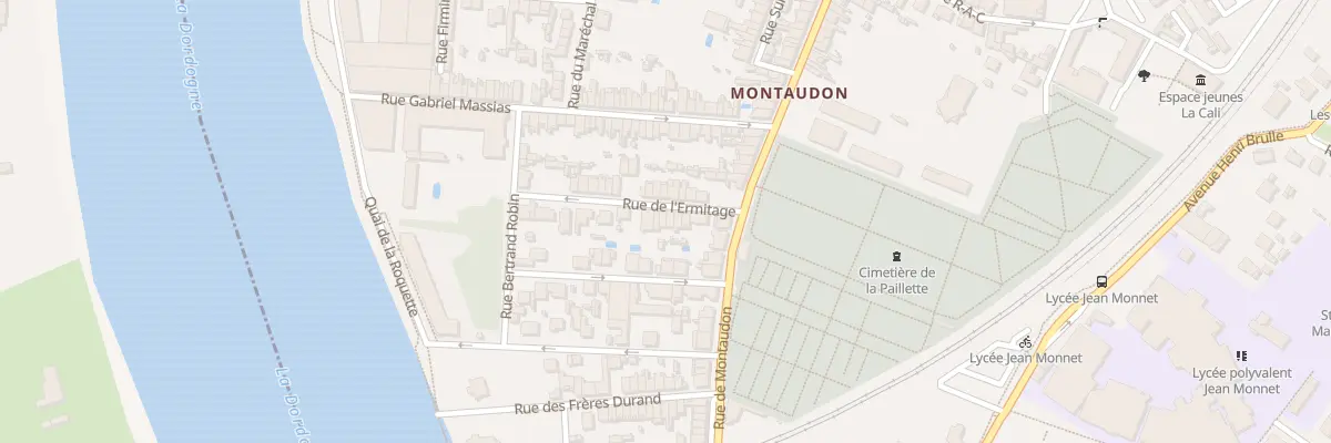 Plan du 22 Rue de l’Ermitage à Libourne