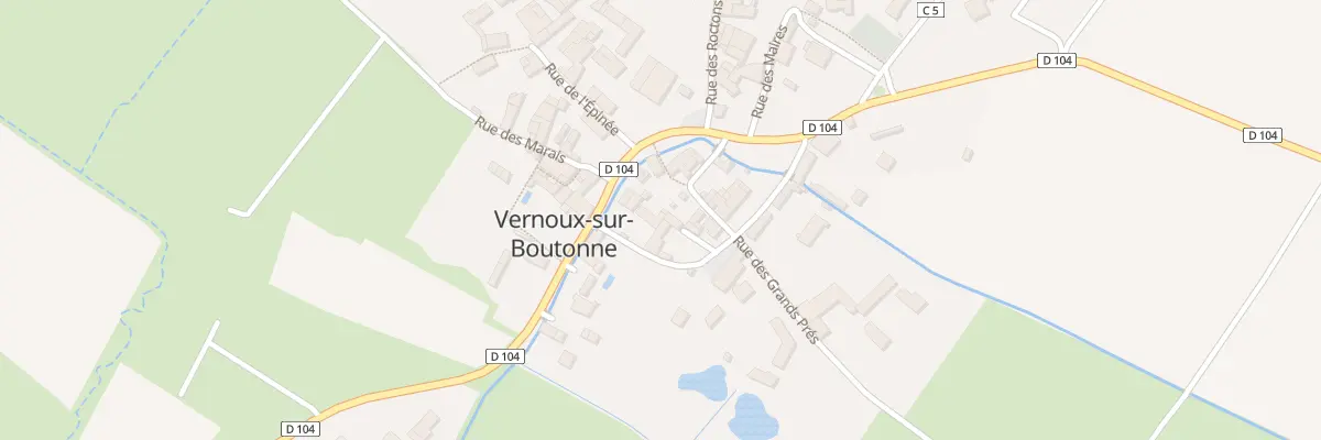 Plan du 6 Rue de l’Abreuvoir à Vernoux-sur-Boutonne