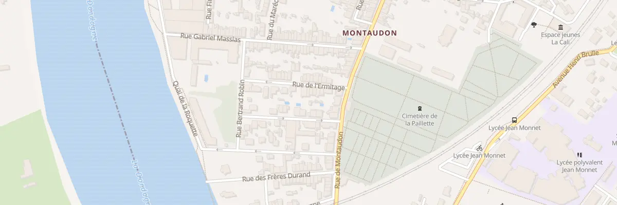 Plan du 20 Rue de l’Ermitage à Libourne