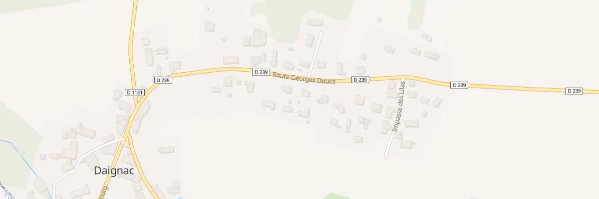 Plan du 10B Les Ardits à Daignac