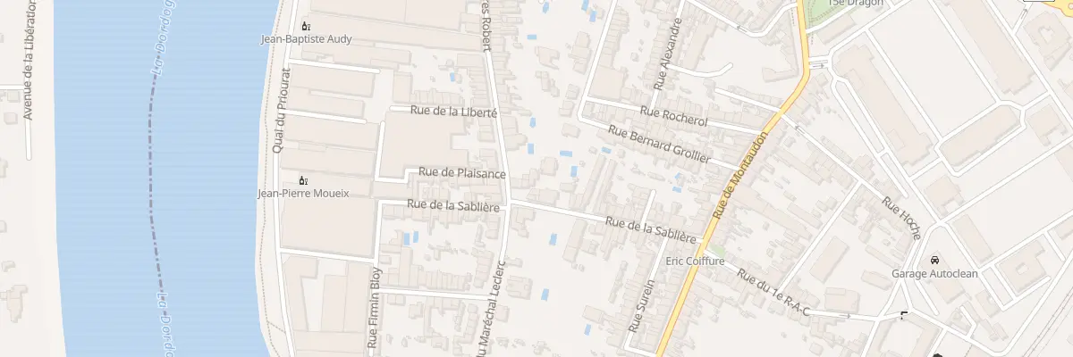 Plan du 71 Rue des 4 Freres Robert à Libourne