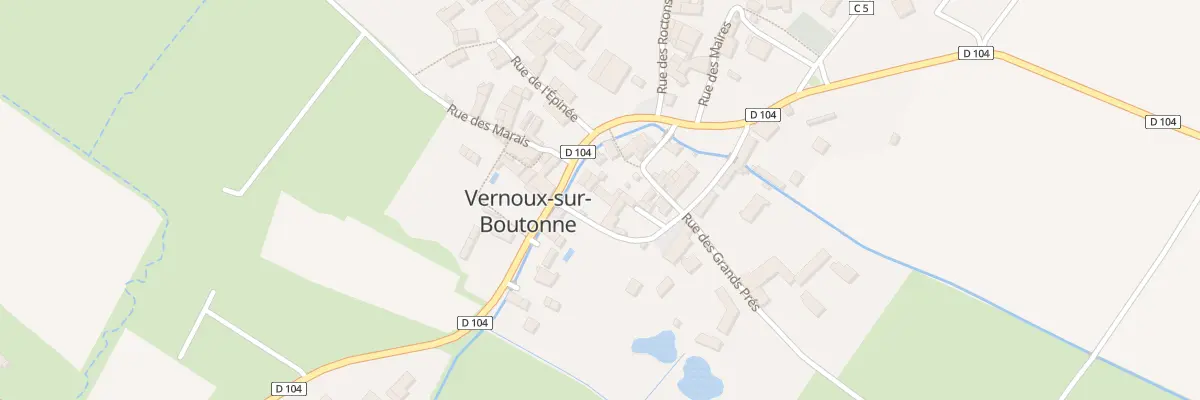 Plan du 6 Rue des Tilleuls à Vernoux-sur-Boutonne