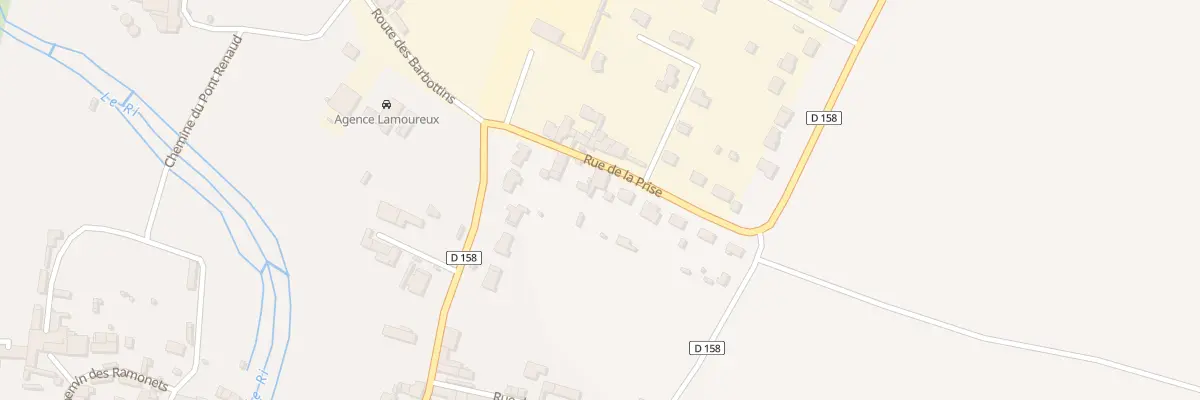 Plan du 4 Rue de la Prise à Gensac-la-Pallue