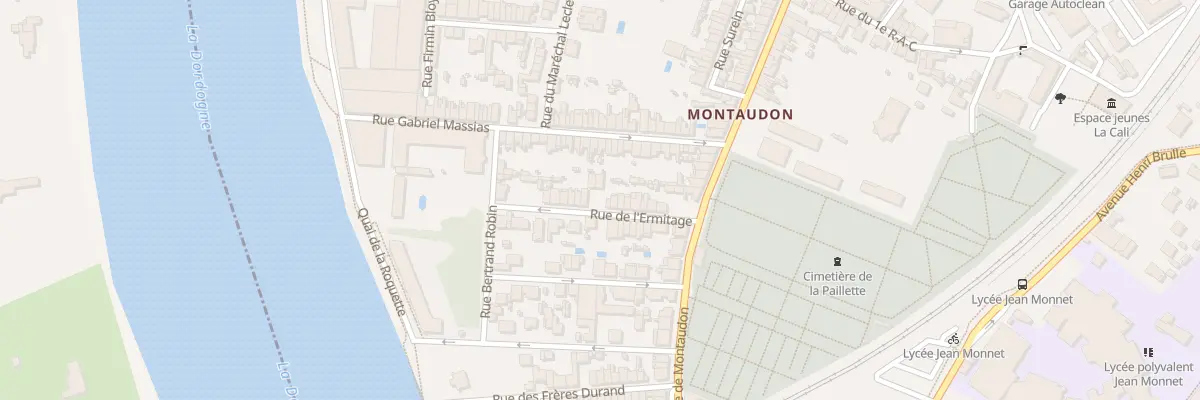 Plan du 23 Rue de l’Ermitage à Libourne