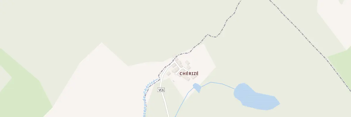 Plan du 5431 Cherise à Lignières-Orgères