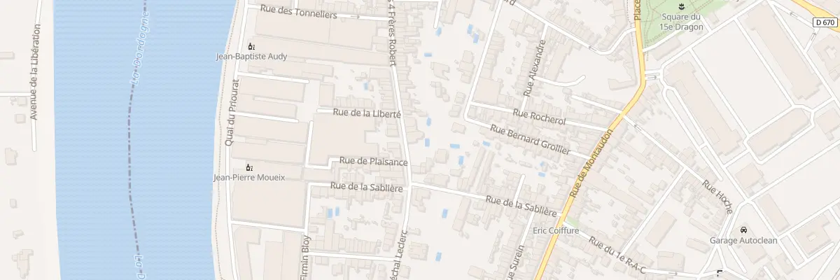 Plan du 67 Rue des 4 Freres Robert à Libourne