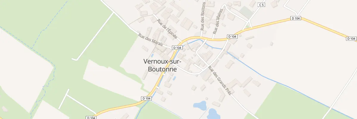Plan du 9 Rte de la Boutonne à Vernoux-sur-Boutonne