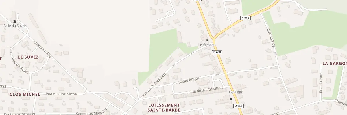 Plan du 5186 Rue Louis Bouillard à Potigny