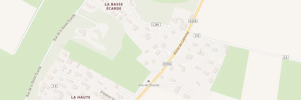 Plan du 29 Rte de Cabourg à Amfreville
