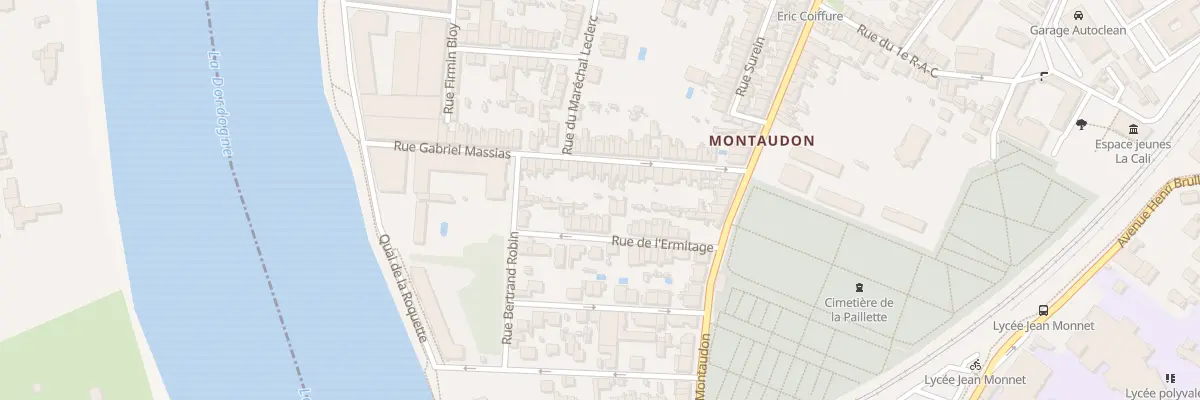 Plan du 21 Rue de l’Ermitage à Libourne