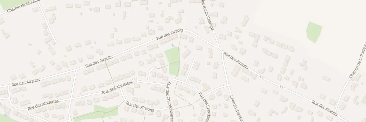 Plan du 3 Rue des Grives à Beaufort-en-Anjou