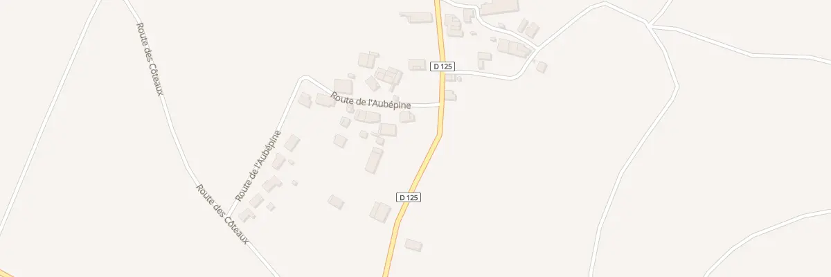 Plan du 322 Rte de l’Aubépine à Guimps